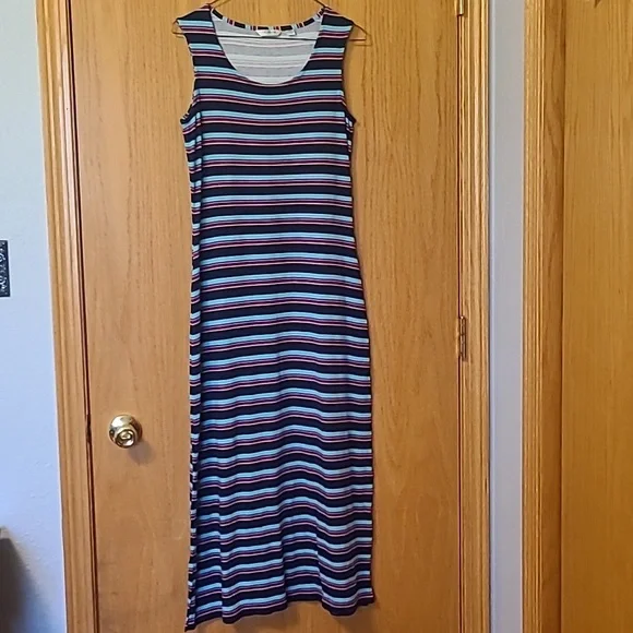 Liz Claiborne Maxi Dress Size XS Petite - Picture 2 of 2